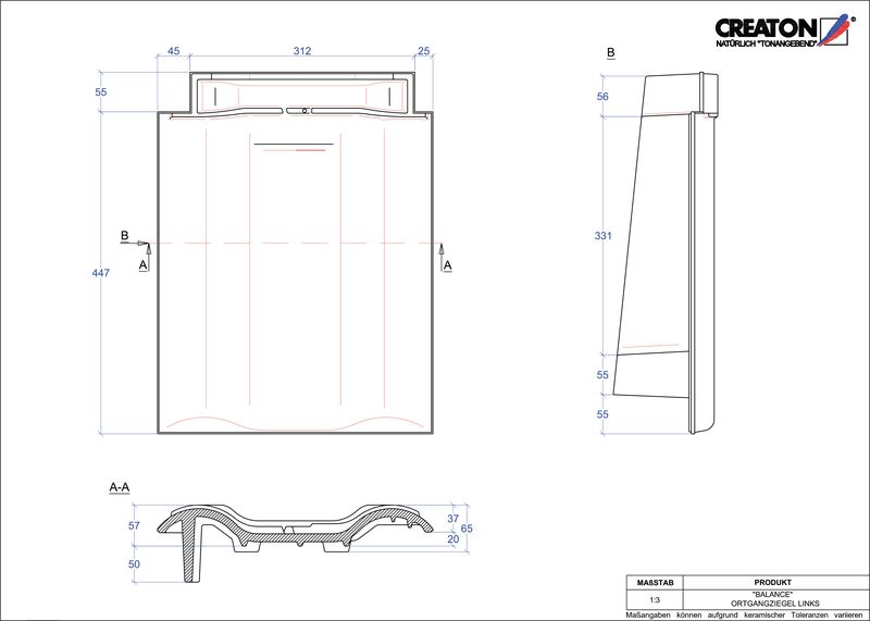 CAD datoteka izdelka BALANCE krajnik levi OGL