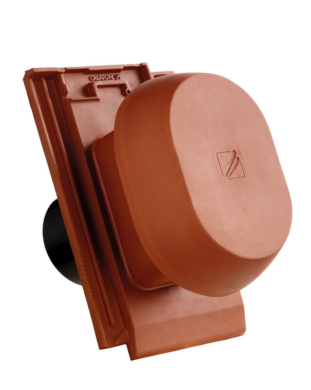 MIK SIGNUM keramični prezračevalnik DN 150/160 mm vklj. adapter za pod streho