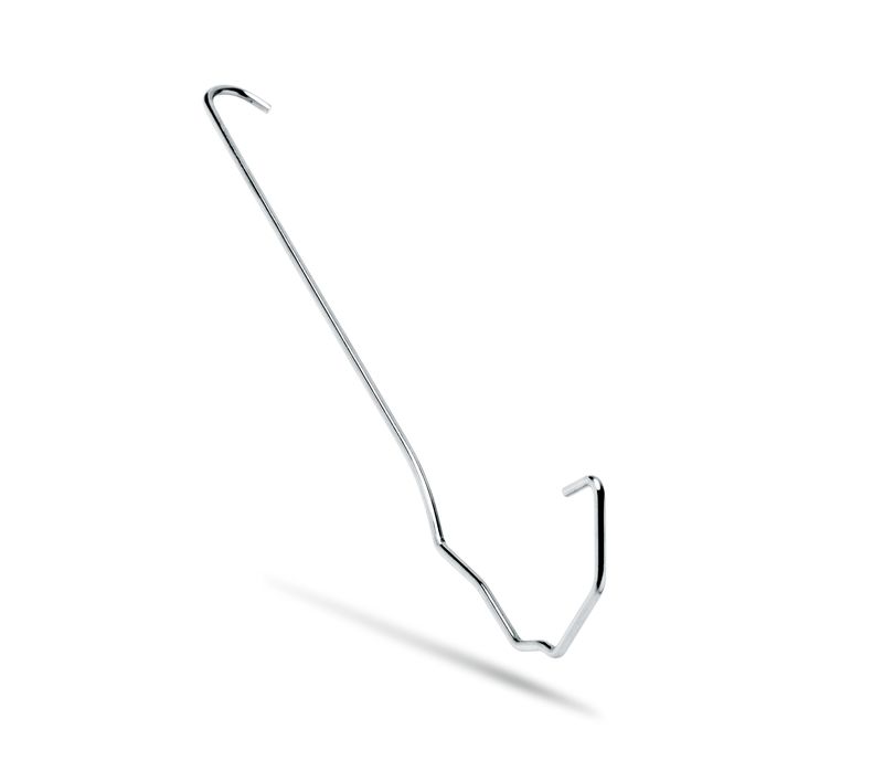 Sponka, kljuka za zaščito od neurja, cink aluminij za letve 30/50 (HAR, HER, VIV, RAT)
