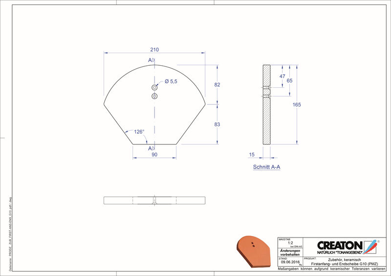 CAD datoteka izdelka RIDGE paleta izdelkov dodatne opreme FIRSTAESCH-G10-PMZ