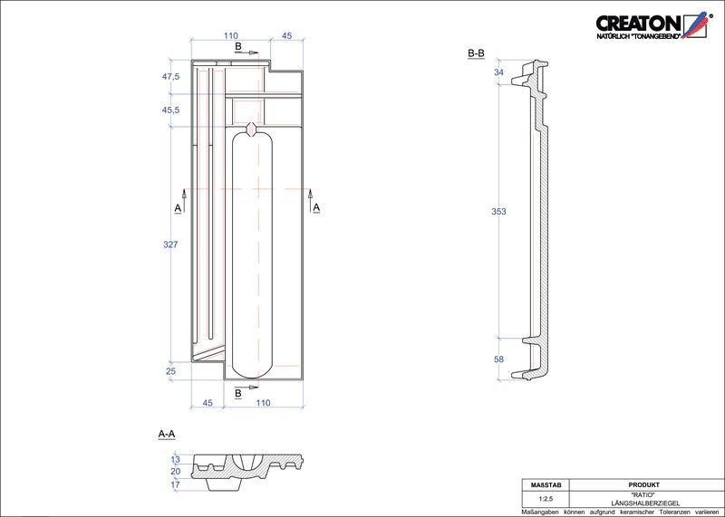 CAD datoteka izdelka RATIO polovička LH