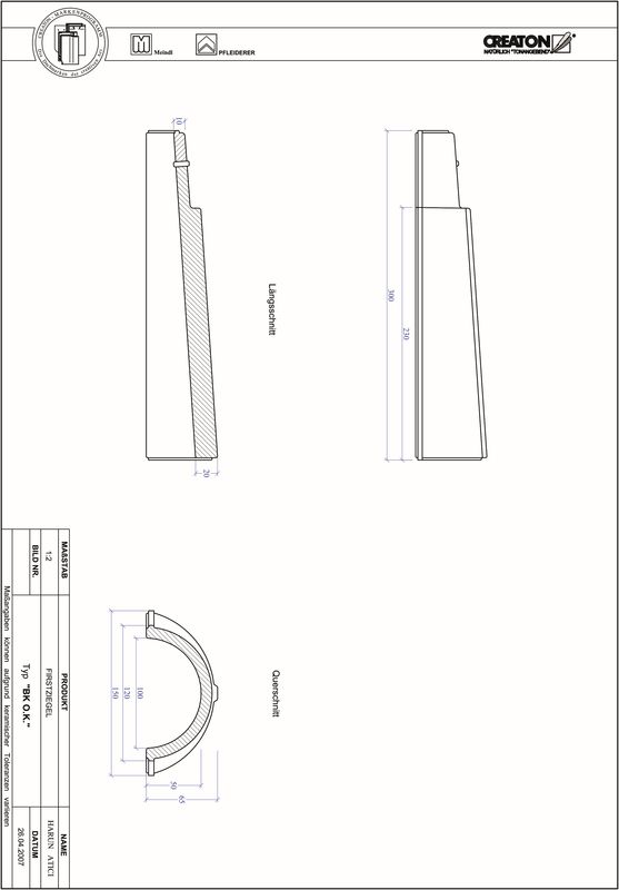 CAD datoteka izdelka RIDGE paleta izdelkov dodatne opreme FIRST-BK-O-K