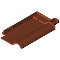 Product BIM model LOD 400 FUTURA copper red engobed Field tile