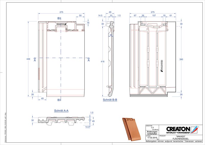 CAD datoteka izdelka MIKADO strešnik FLA