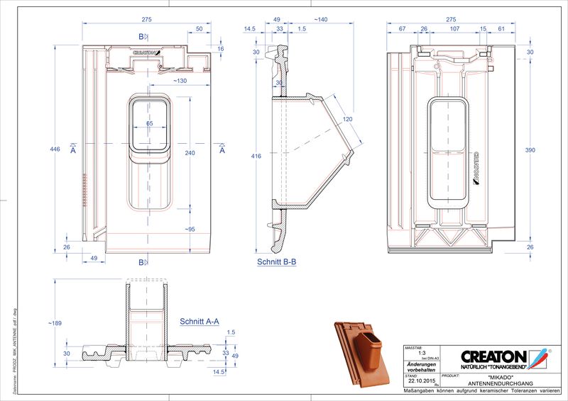 CAD datoteka izdelka MIKADO Aerial ANTENNE