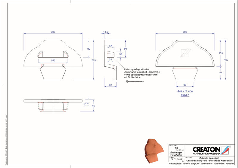 CAD datoteka izdelka RIDGE paleta izdelkov dodatne opreme FUNKAESCH-PRU