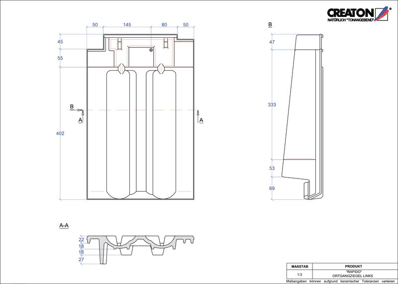 CAD datoteka izdelka RAPIDO krajnik levi OGL