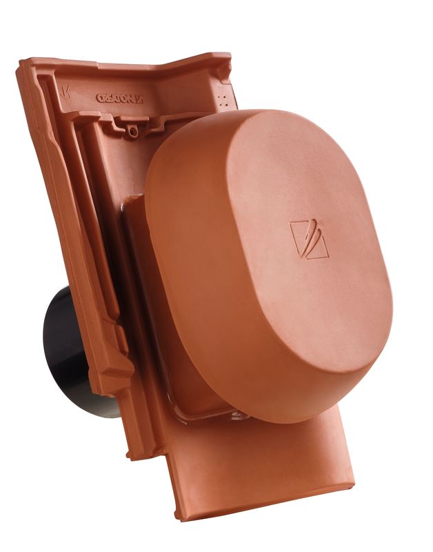 SIN SIGNUM keramični prezračevalnik DN 150/160 mm vklj. adapter za pod streho