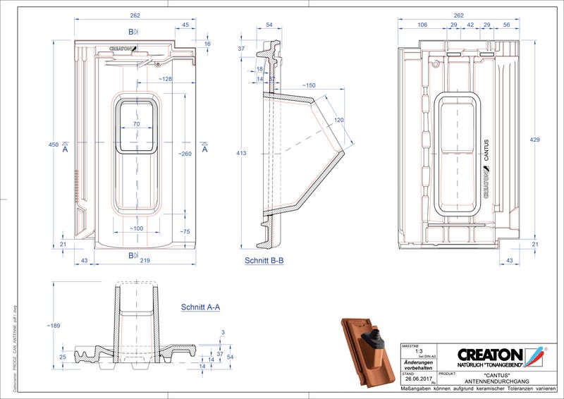 CAD datoteka izdelka CANTUS Aerial ANTENNE