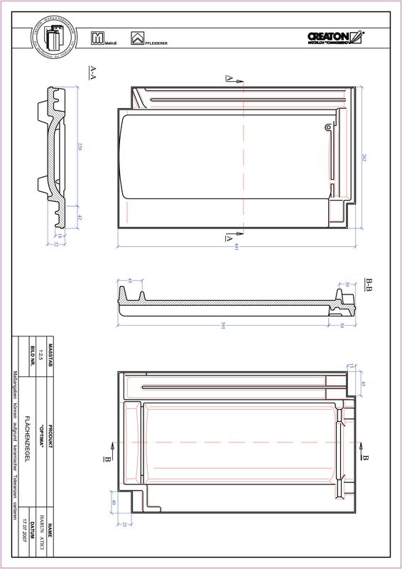 CAD datoteka izdelka OPTIMA strešnik FLA