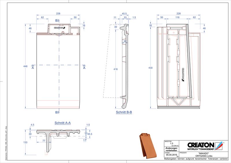 CAD datoteka izdelka MIKADO krajnik levi OGL