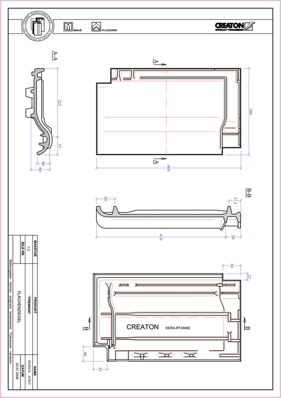 CAD datoteka izdelka PREMION strešnik FLA