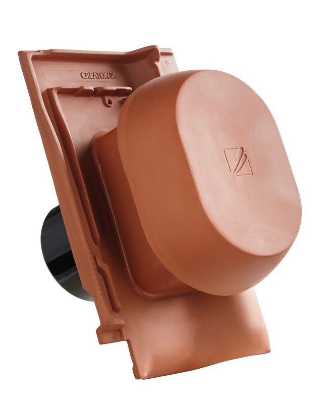 FUT SIGNUM keramični odduh za ventiliranje DN 150/160 mm vklj. adapter za pod streho