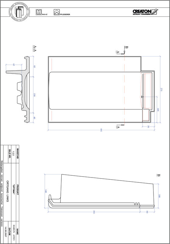 CAD datoteka izdelka OPTIMA krajnik levi OGL