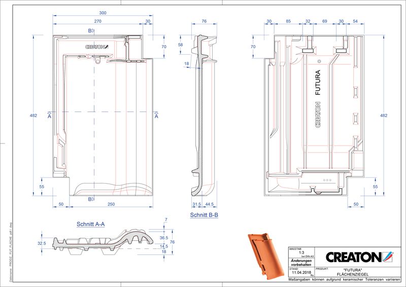CAD datoteka izdelka FUTURA strešnik FLA