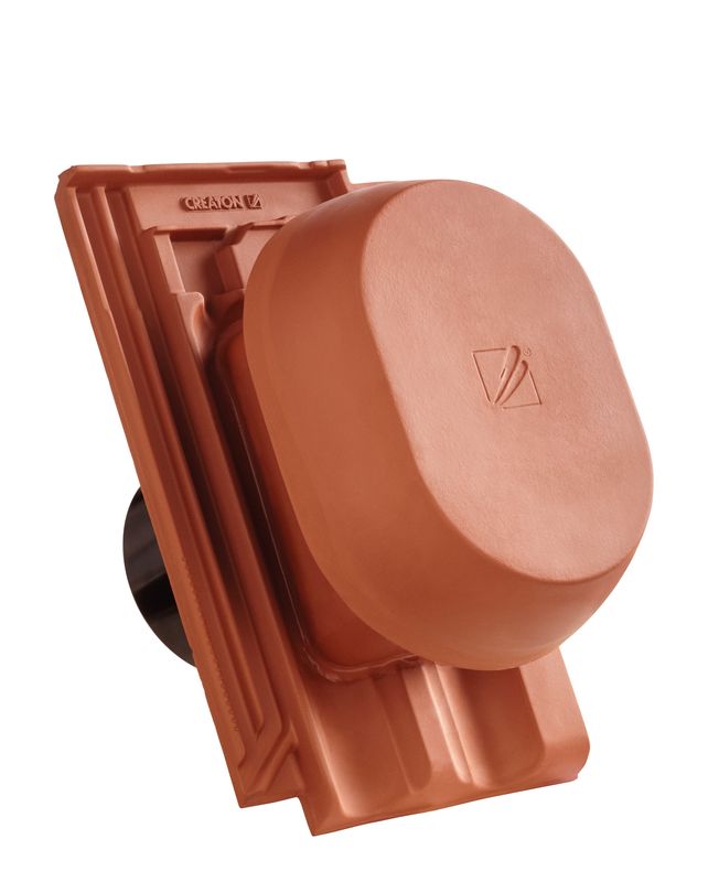 RATIO SIGNUM keramični prezračevalnik DN 150/160 mm vklj. adapter za pod streho