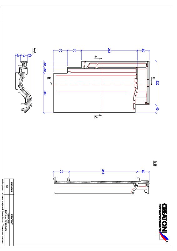 CAD datoteka izdelka SINFONIE polovička LH