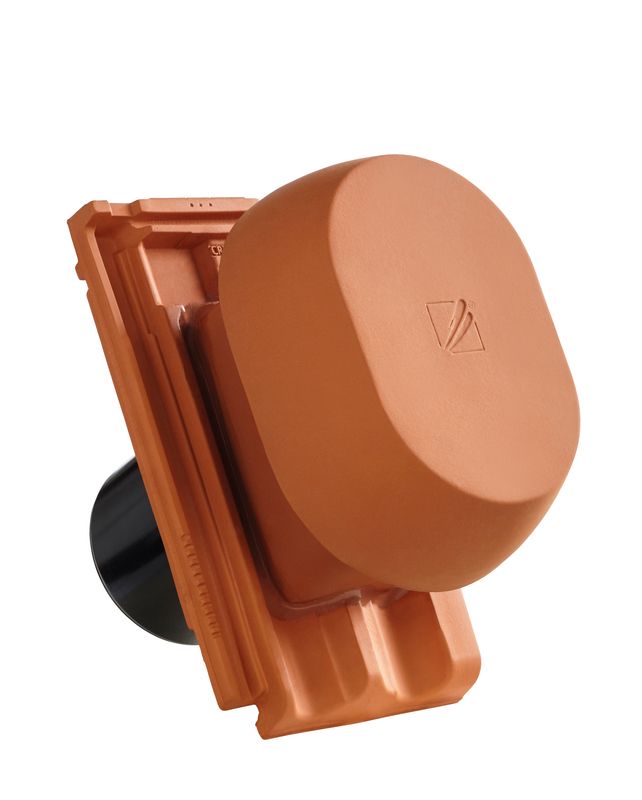 RUS SIGNUM keramični prezračevalnik DN 150/160 mm vklj. adapter za pod streho