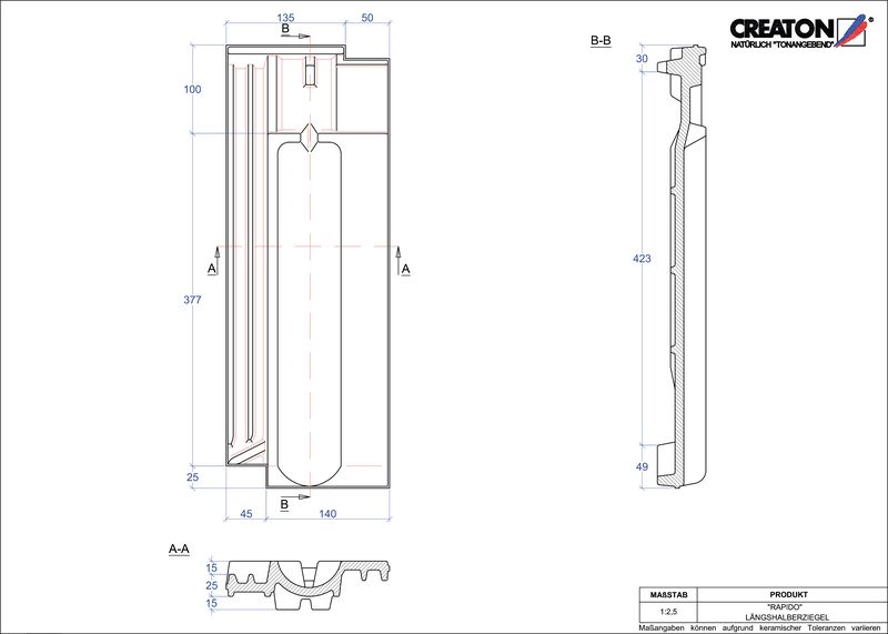 CAD datoteka izdelka RAPIDO polovička LH