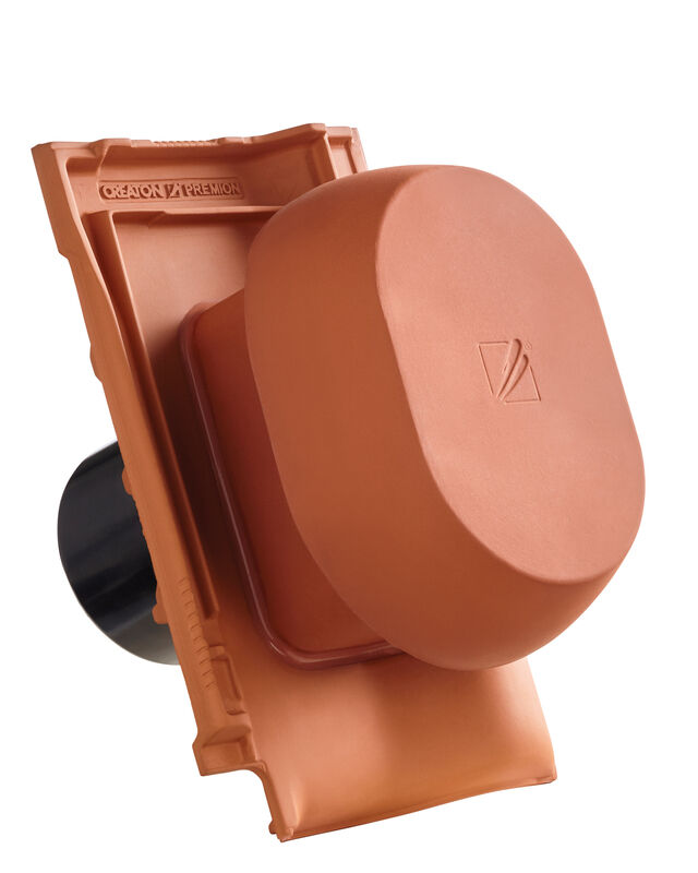 PRE SIGNUM keramični prezračevalnik DN 150/160 mm vklj. adapter za pod streho