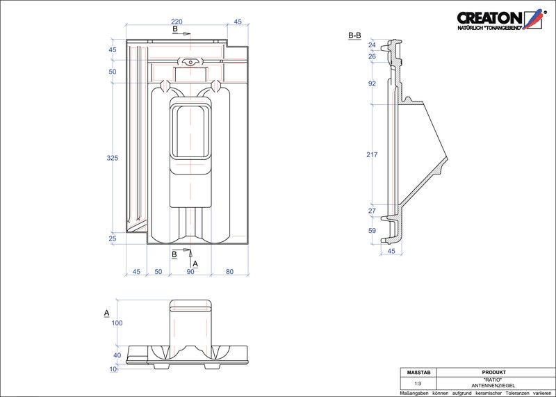 CAD datoteka izdelka RATIO Aerial ANTENNE
