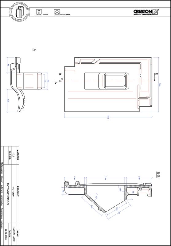 CAD datoteka izdelka FUTURA Aerial ANTENNE
