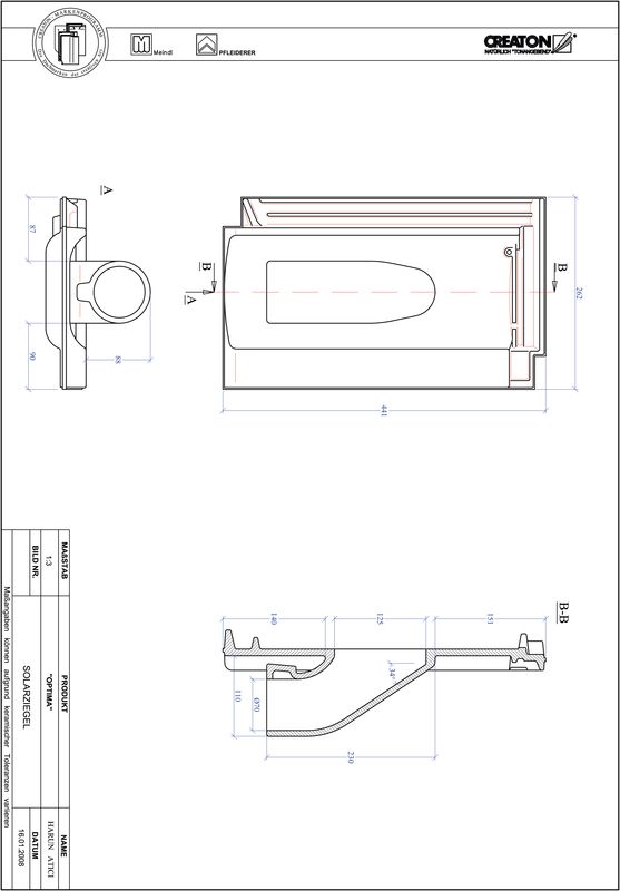 CAD datoteka izdelka OPTIMA Solar SOLAR